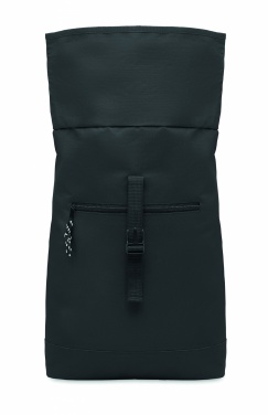 Logo trade advertising products image of: 600Dpolyester rolltop backpack