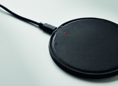 Logo trade promotional merchandise photo of: Recycled 15W Wireless charger