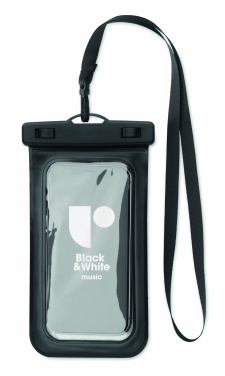 Logo trade business gift photo of: Waterproof smartphone pouch