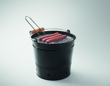 Logo trade business gift photo of: Portable bucket barbecue