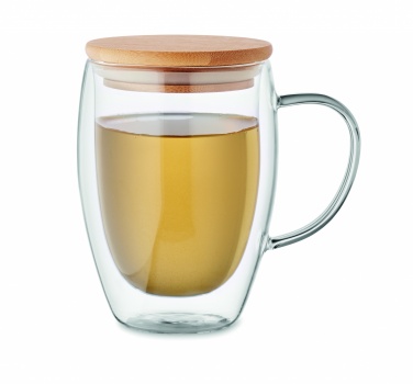 Logotrade advertising product image of: Double wall borosilicate mug