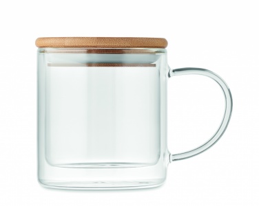 Logotrade advertising product image of: Double wall borosilicate mug