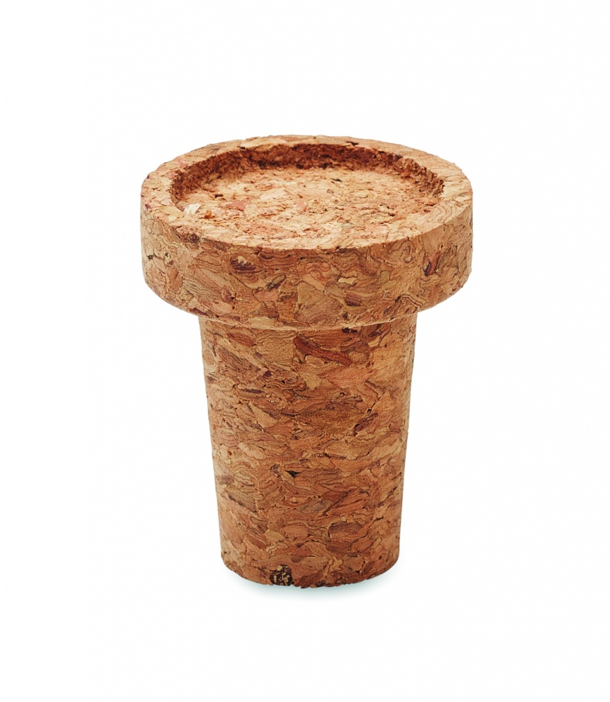 Logo trade promotional gift photo of: Cork bottle stopper