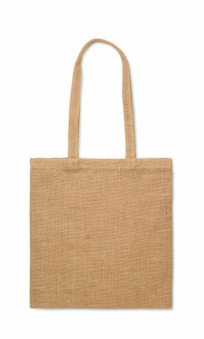 Logotrade promotional item picture of: Jute long handled shopping bag