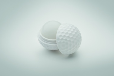 Logotrade promotional item image of: Lip balm in golf ball shape
