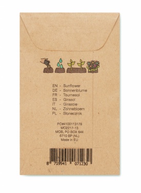 Logotrade promotional giveaway picture of: Sunflower seeds in envelope