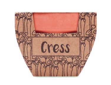 Logo trade advertising products image of: Terracotta pot cress seeds