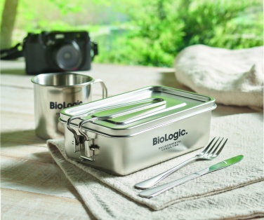 Logotrade advertising products photo of: Stainless steel lunch box