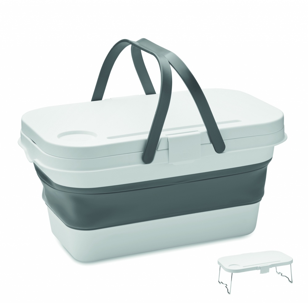 Logo trade promotional merchandise picture of: Collapsible picnic basket