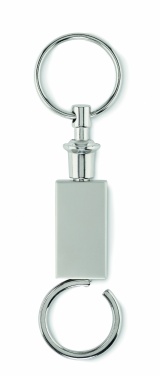 Logo trade promotional gifts image of: Pull apart split key ring Kajaani