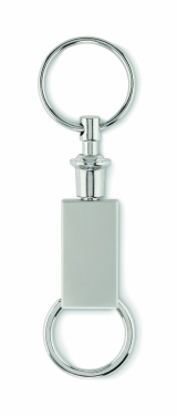 Logotrade promotional gift picture of: Pull apart split key ring Kajaani