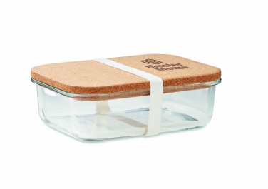 Logotrade promotional products photo of: Glass lunch box with cork lid
