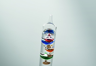 Logo trade promotional giveaways picture of: Galileo thermometer glass 28cm