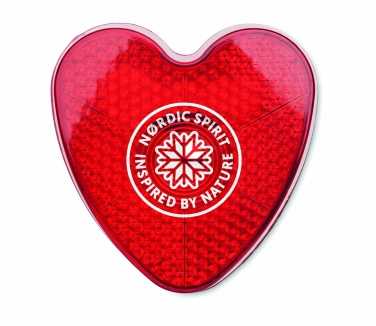 Logo trade promotional products picture of: Heart shaped reflector light