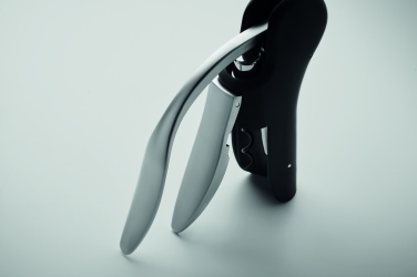 Logo trade promotional giveaways image of: Automatic lever corkscrew