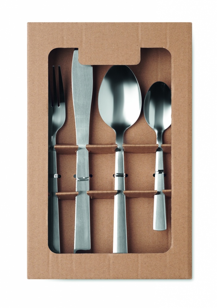 Logo trade promotional products picture of: 16 piece cutlery set.