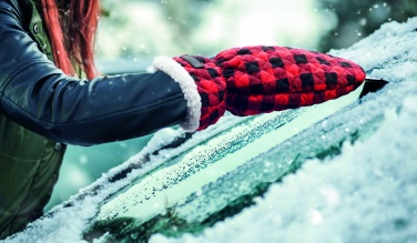 Logo trade promotional gifts image of: Quilted ice scraper glove