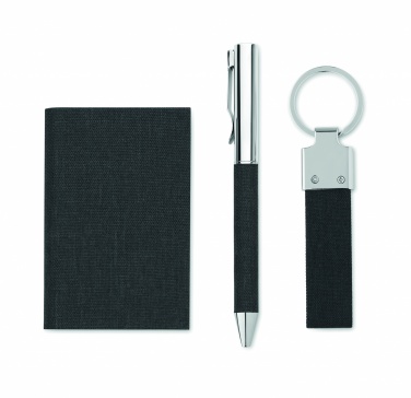 Logo trade corporate gift photo of: 3-piece gift set in a gift box with customizable printing