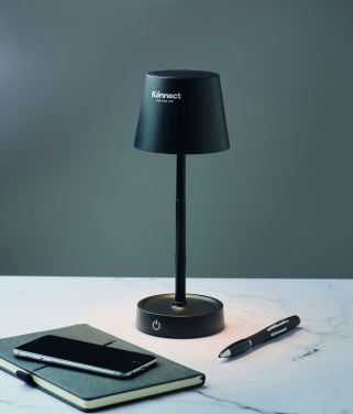 Logotrade promotional product image of: USB rechargeable table lamp