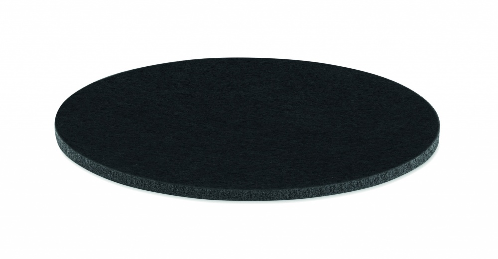 Logo trade promotional items picture of: Round coaster in RPET felt