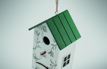 Logo trade promotional products image of: Bird house in plywood