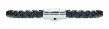 Logo trade advertising product photo of: Braided faux leather bracelet