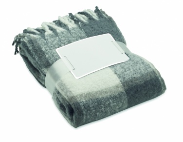 Logotrade promotional gift image of: Chequered mohair blanket
