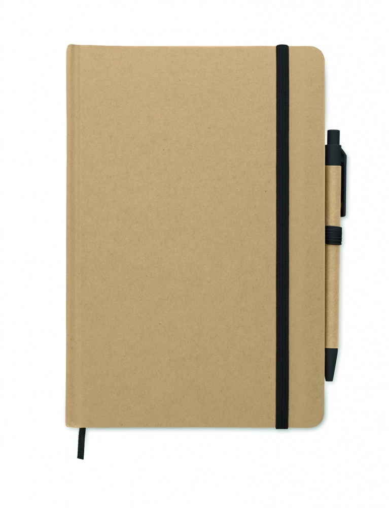 Logotrade promotional product image of: Caratil A5 notebook in recycled carton