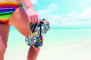 Logotrade promotional product image of: Sublimation beach slippers