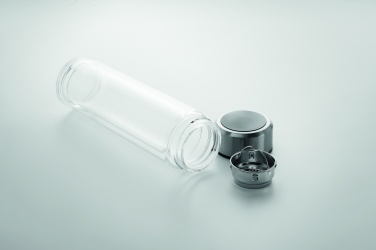 Logo trade promotional merchandise picture of: Bottle with touch thermometer