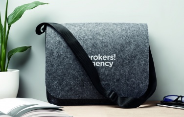 Logotrade promotional item image of: RPET felt laptop bag