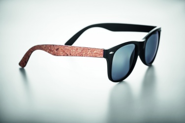 Logotrade promotional giveaway image of: Sunglasses with cork arms TALLINN