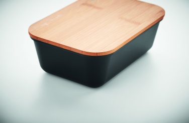 Logo trade promotional giveaway photo of: Lunch box with bamboo lid