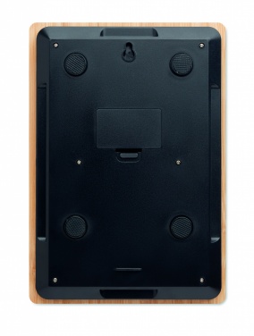 Logo trade promotional giveaways picture of: Bamboo digital kitchen scales