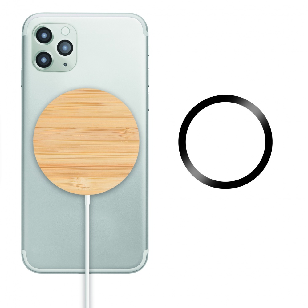 Logotrade advertising products photo of: Magnetic Wireless charger 10W