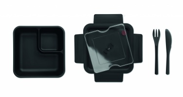 Logotrade promotional merchandise image of: Lunch box with cutlery 600ml