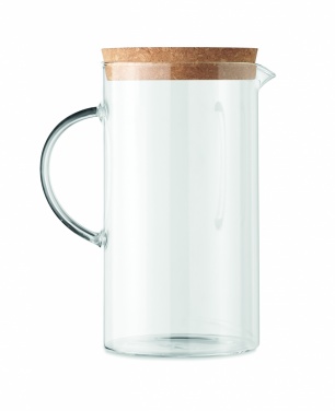 Logo trade business gift photo of: Borosilicate glass decanter 1L