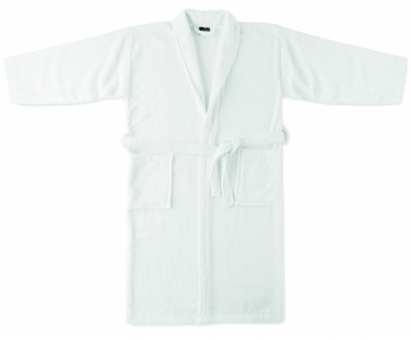 Logo trade corporate gifts picture of: Bathrobe organic cotton XL/XXL