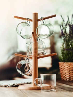 Logotrade advertising product image of: Bamboo cup set holder