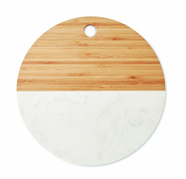Logo trade promotional products picture of: Marble/ bamboo serving board