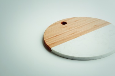 Logotrade corporate gift picture of: Marble/ bamboo serving board
