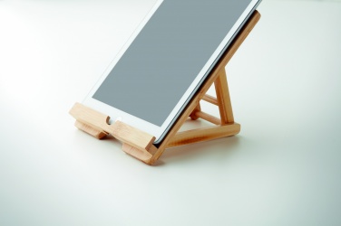 Logo trade corporate gifts picture of: Bamboo tablet stand TUANUI