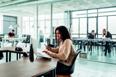 Logo trade promotional merchandise picture of: Foldable laptop stand