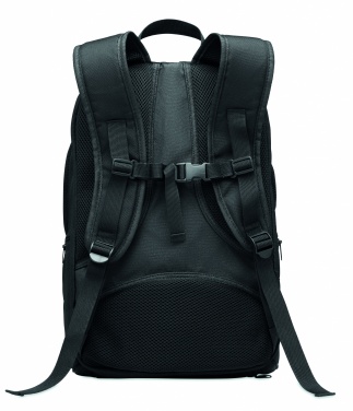 Logo trade promotional merchandise photo of: 600D RPET sports rucksack