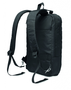 Logotrade promotional merchandise picture of: Laptop backpack in 300D RPET