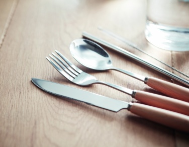 Logo trade promotional item photo of: Cutlery set stainless steel