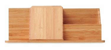 Logo trade promotional giveaways picture of: Desktop wireless charger  10W GROOVY