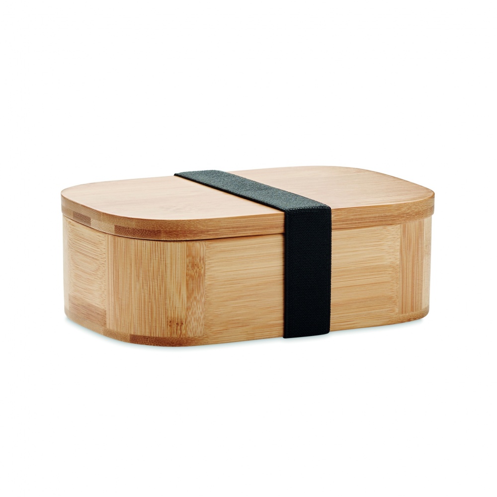 Logo trade promotional items picture of: Bamboo lunch box 650ml LADEN