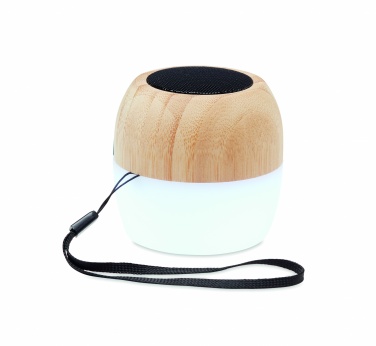 Logo trade promotional giveaway photo of: 5.0 wireless bamboo speaker