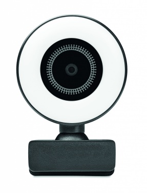 Logo trade corporate gifts picture of: 1080P HD webcam and ring light